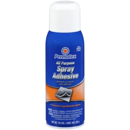 ALL PURPOSE SPRAY ADHESIVE PERMATEX 297GR ALL PURPOSE SPRAY ADHESIVE PERMATEX 297GR