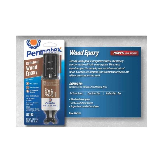 PERMATEX Cellulose Wood Epoxy