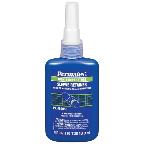 PERMATEX HIGH TEMPERATURE SLEEVE RETAINER 50ML