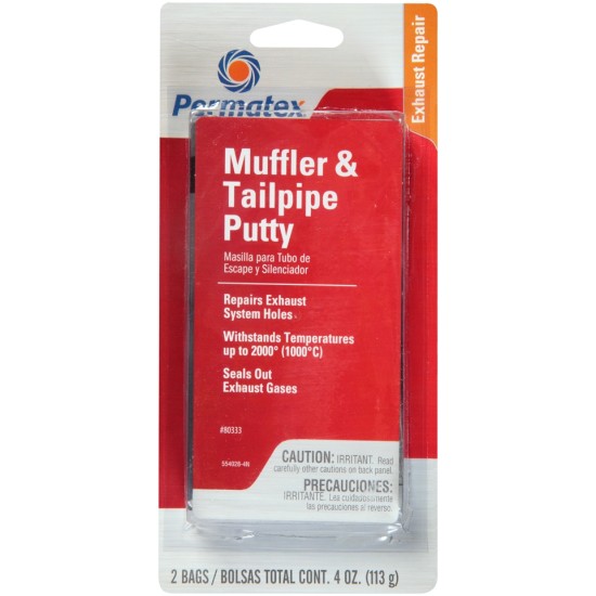 PERMATEX MUFFLER & TAILPIPE PUTTY 113GR