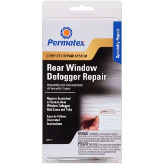 PERMATEX COMPLETE REAR WINDOW DEFOGGER REPAIR KIT PERMATEX COMPLETE REAR WINDOW DEFOGGER REPAIR KIT