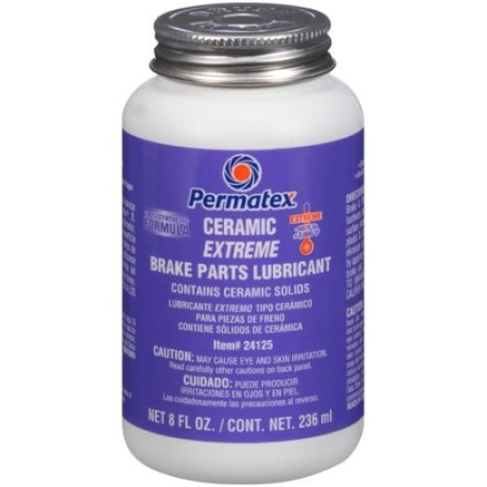 PERMATEX CERAMIC EXTREME BRAKE PARTS LUBRICANT 236ML PERMATEX CERAMIC EXTREME BRAKE PARTS LUBRICANT 236ML