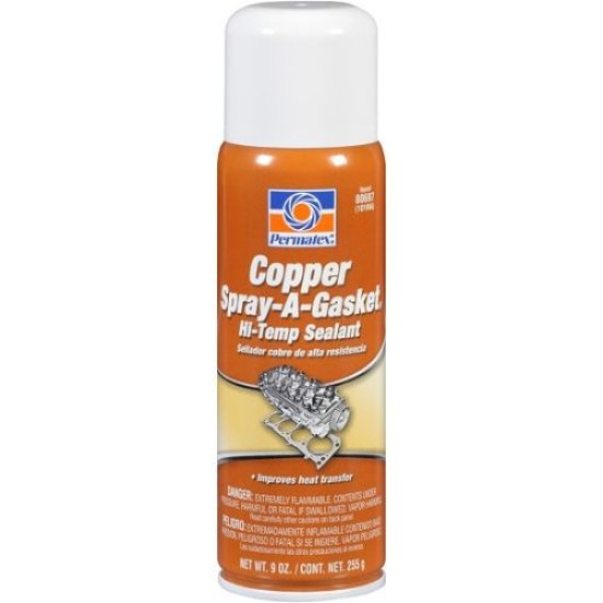 COPPER SPRAY-A-GASKET HI-TEMP PERMATEX 255GR COPPER SPRAY-A-GASKET HI-TEMP PERMATEX 255GR