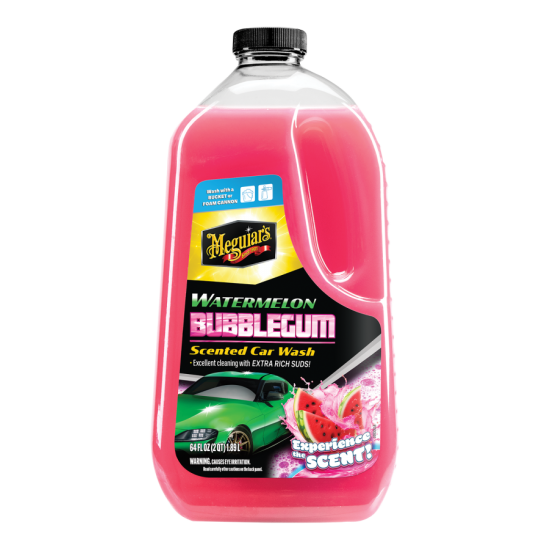 Watermelon Bubblegum Scented Car Wash 64 oz / 1.89L Watermelon Bubblegum Scented Car Wash 64 oz / 1.89L