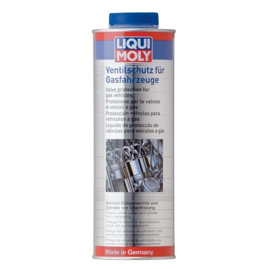 LIQUI MOLY VALVE PROTECTION FOR GAS VEHICLES 1L LIQUI MOLY VALVE PROTECTION FOR GAS VEHICLES 1L