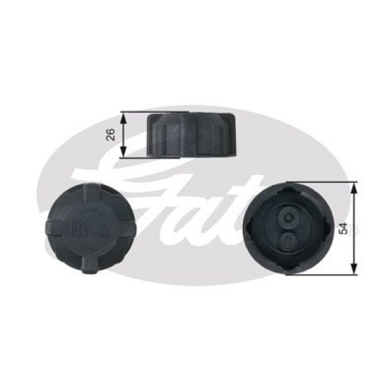 ΤΑΠΑ ΨΥΓΕΙΟΥ ALFA ROMEO GATES ΤΑΠΑ ΨΥΓΕΙΟΥ ALFA ROMEO GATES