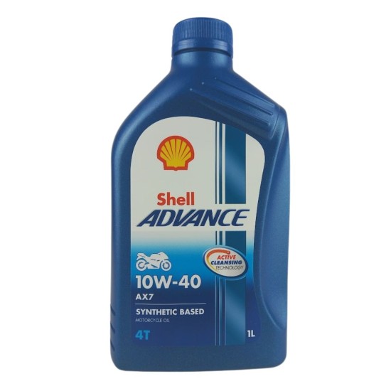 SHELL ADVANCE 4T AX7 10W-40 1L