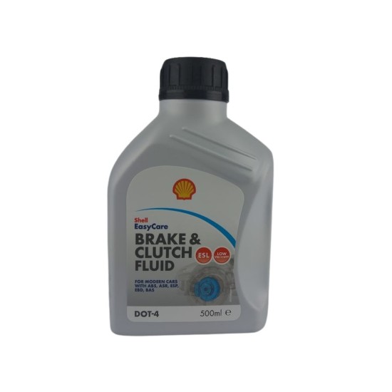 SHELL BRAKE & CLUTCH FLUID DOT4 500ML