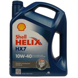 SHELL HELIX HX7 10W-40 4L