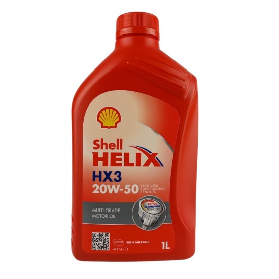 SHELL HELIX HX3 20W-50 1L SHELL HELIX HX3 20W-50 1L