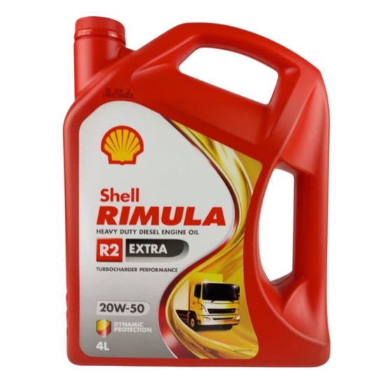 SHELL RIMULA R2 EXTRA 20W-50 4L SHELL RIMULA R2 EXTRA 20W-50 4L