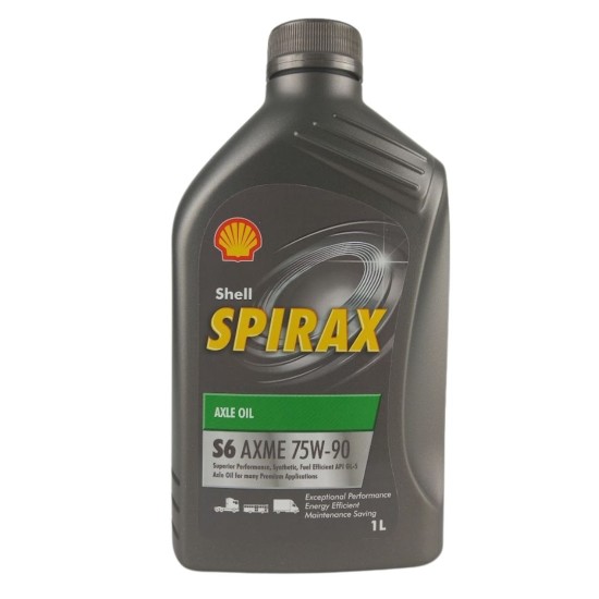 SHELL SPIRAX S6 AXME 75W-90 1L SHELL SPIRAX S6 AXME 75W-90 1L