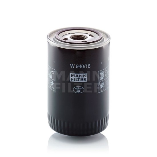 ΦΙΛΤΡΟ ΛΑΔΙΟΥ MANN W940/18 ΦΙΛΤΡΟ ΛΑΔΙΟΥ MANN W940/18
